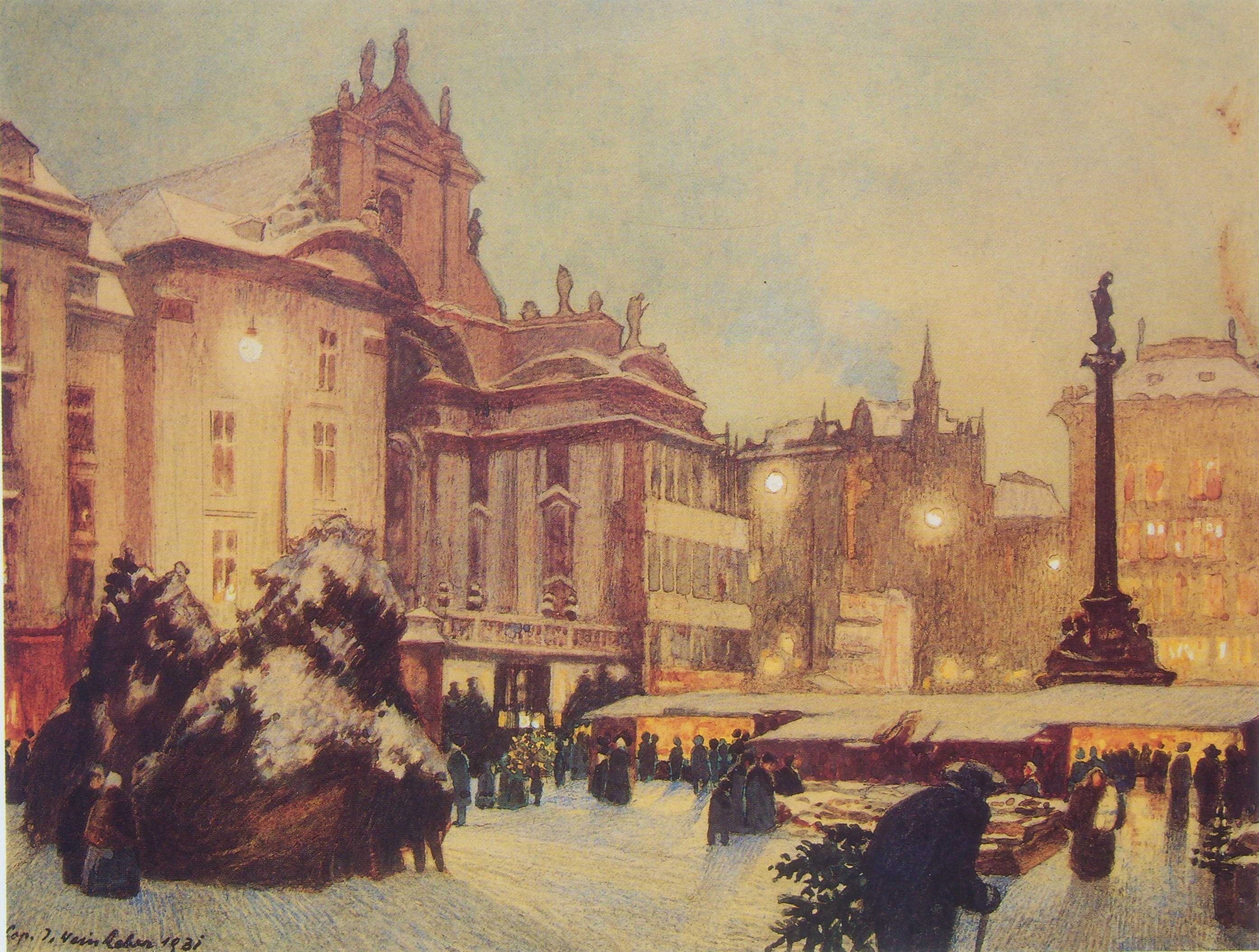 Weinheber_Christkindlmarkt Am Hof 1931_2